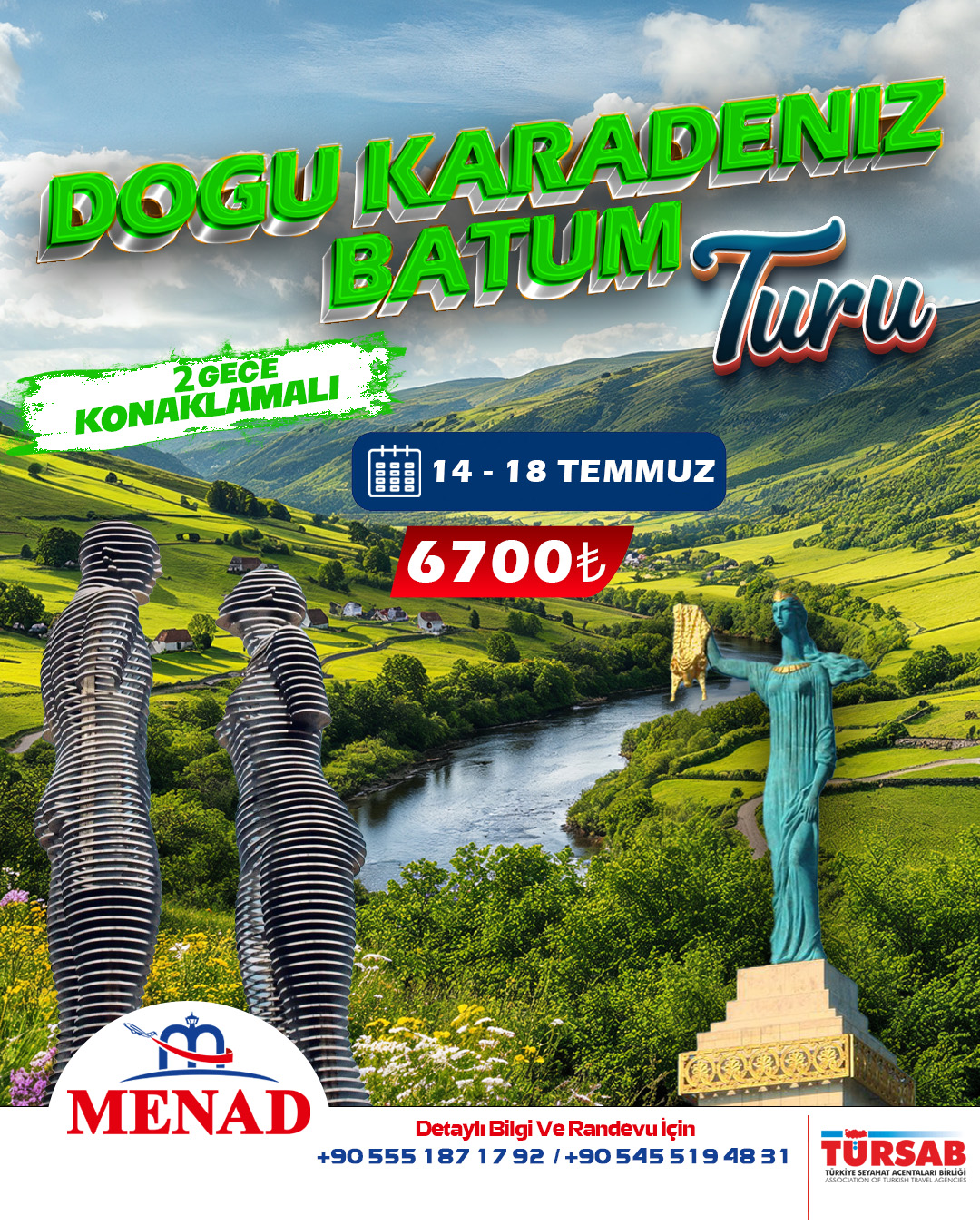 DOĞU KARADENİZ VE BATUM TURU