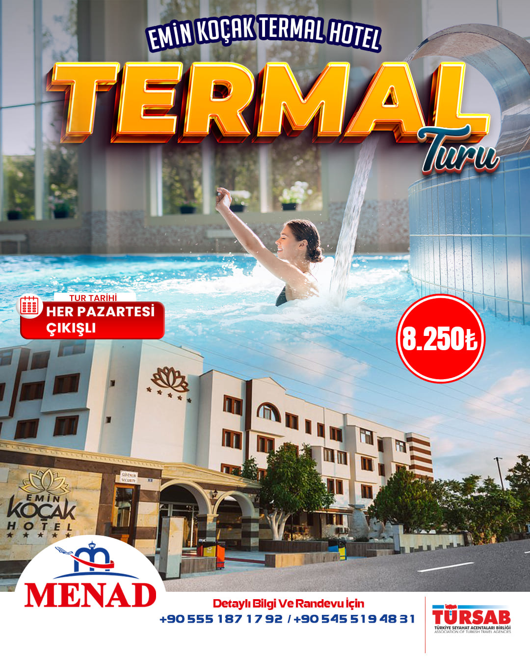 EMİN KOÇAK TERMAL TURU